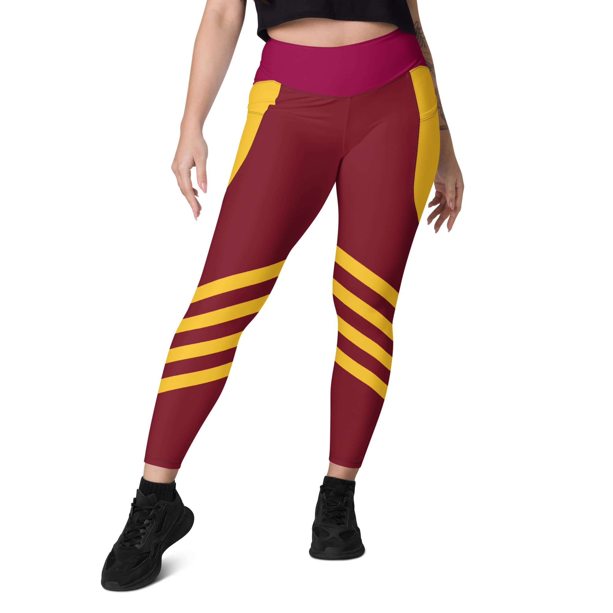 Burgundy-Leggings-Yoga-Pants-7