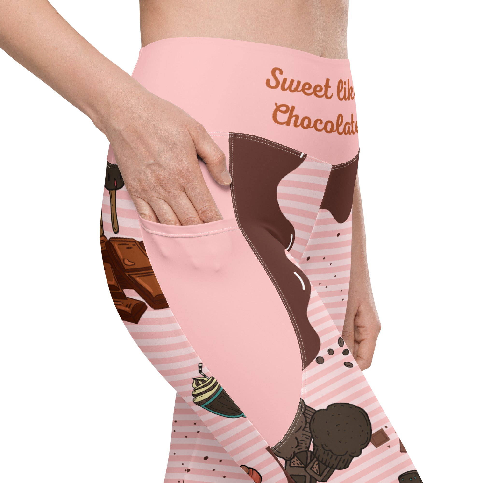 Chocolate Lovers Gym Leggings 