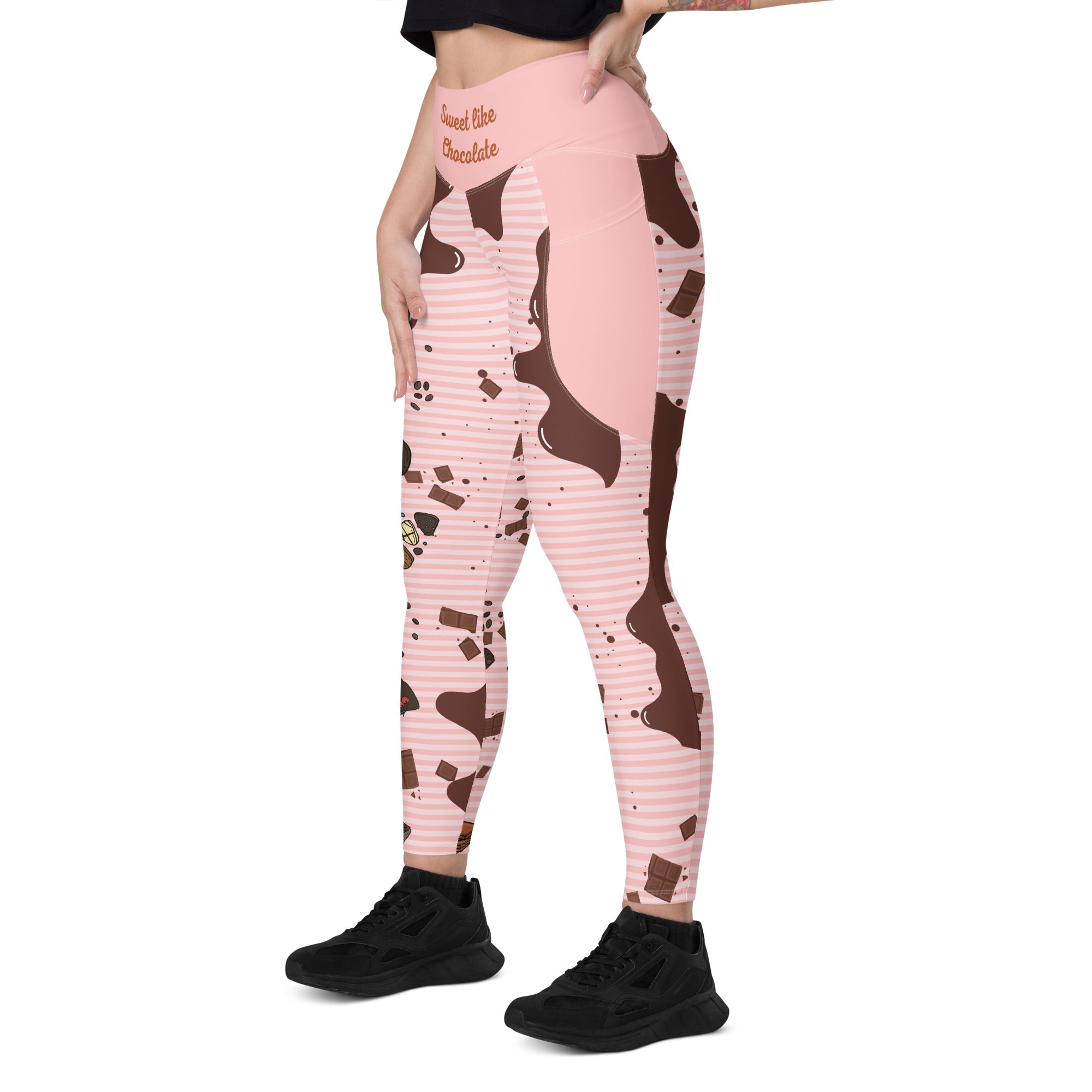 Chocolate Lovers Yoga Leggings 