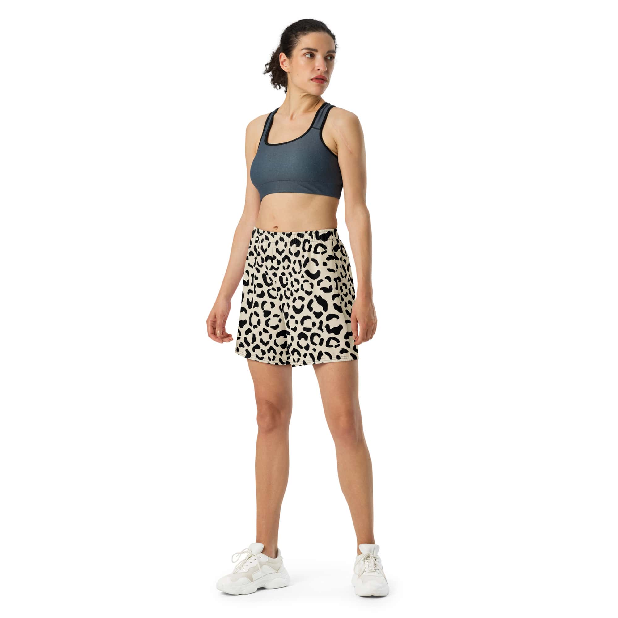 Leopard-Pattern-Shorts-For-Women