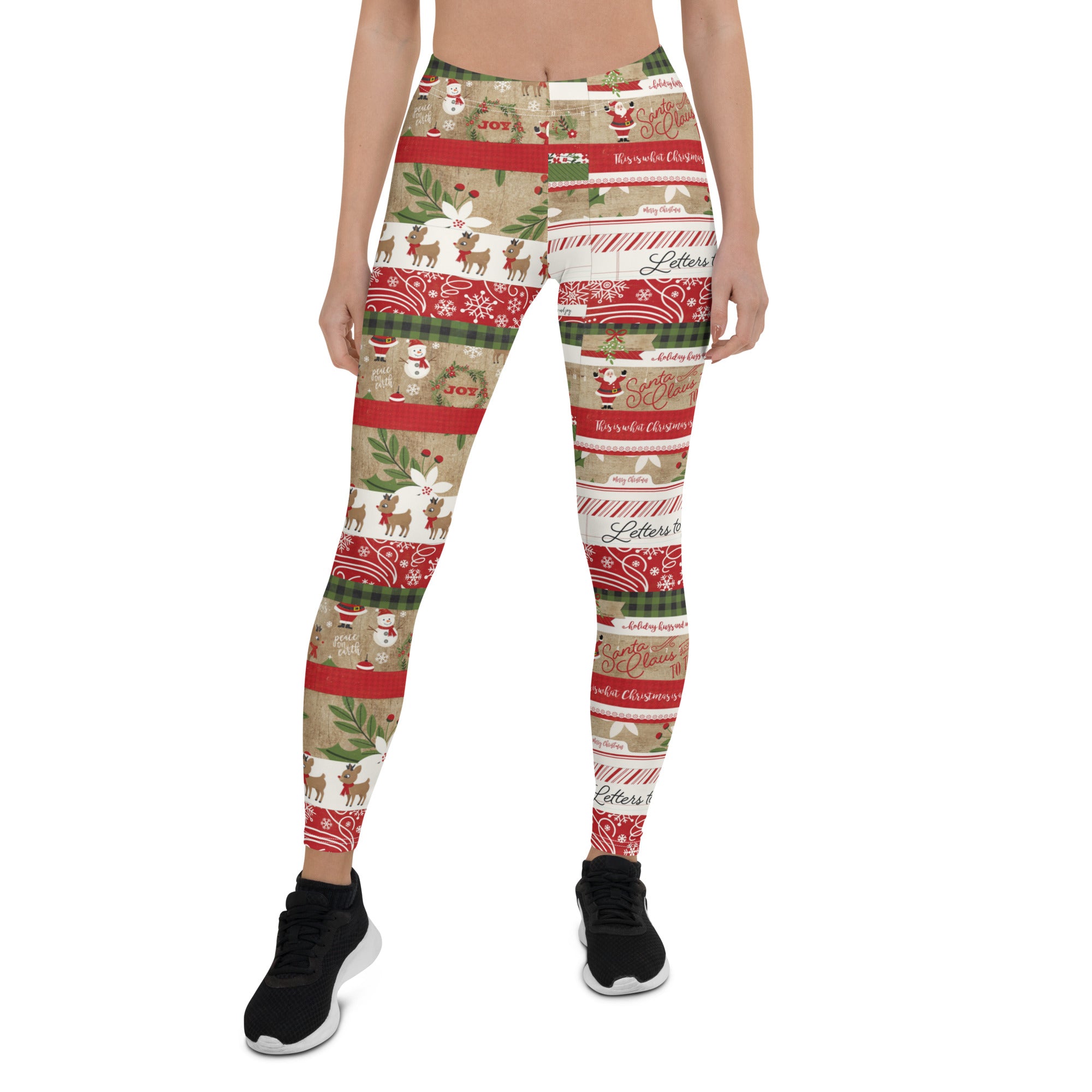 Christmas Outfit - Letters to Santa Christmas Leggings