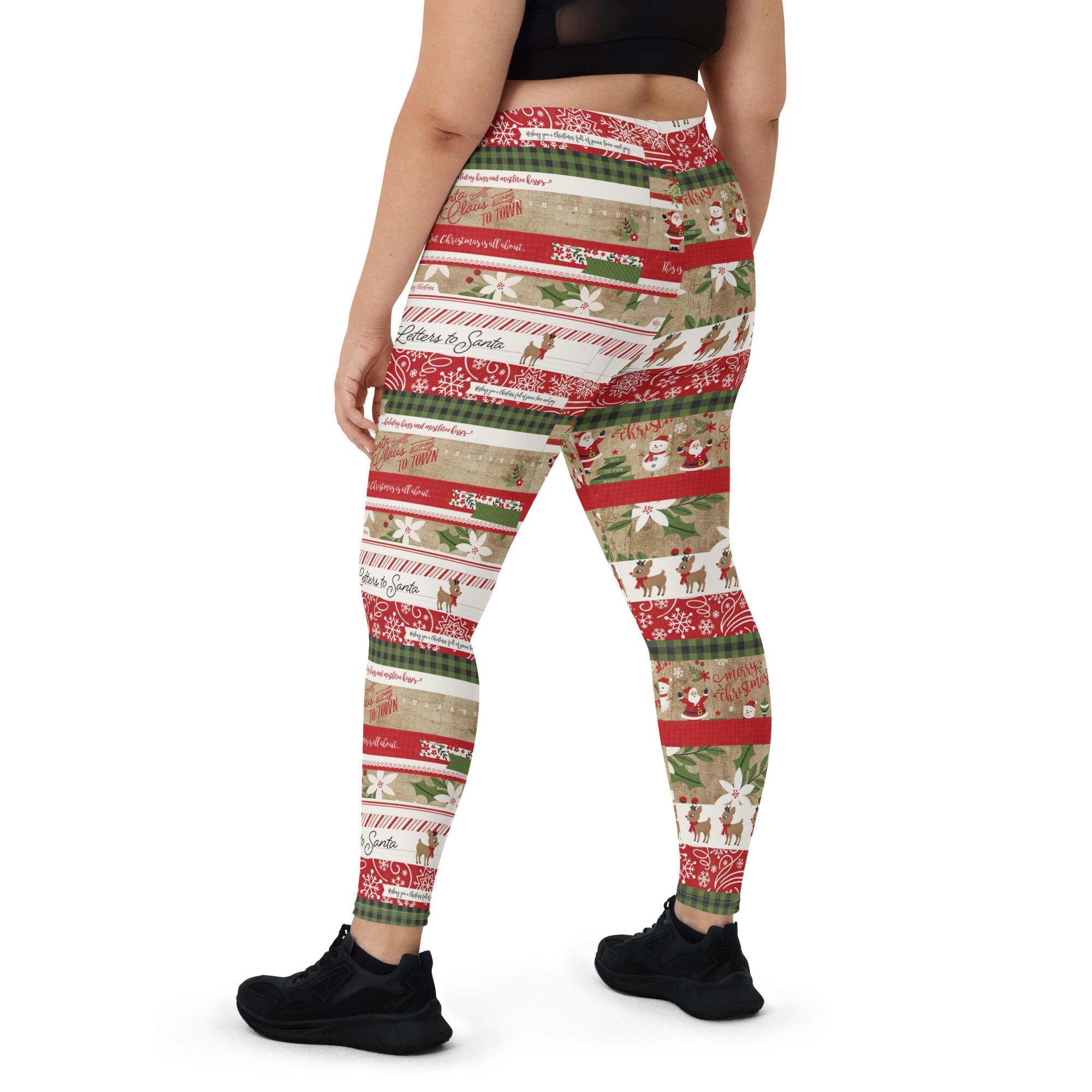 Christmas Outfit - Letters to Santa Christmas Leggings