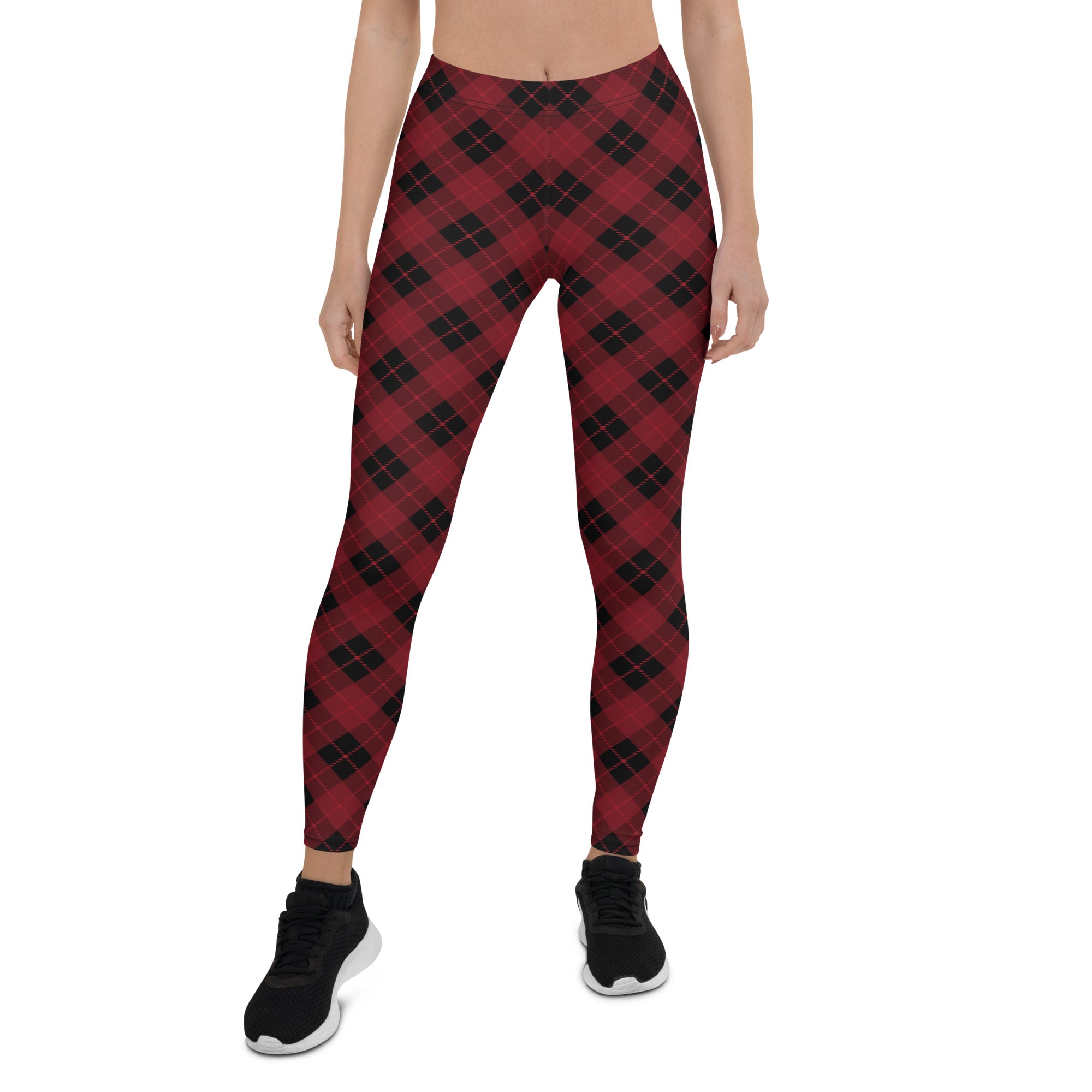 Red Plaid Tights