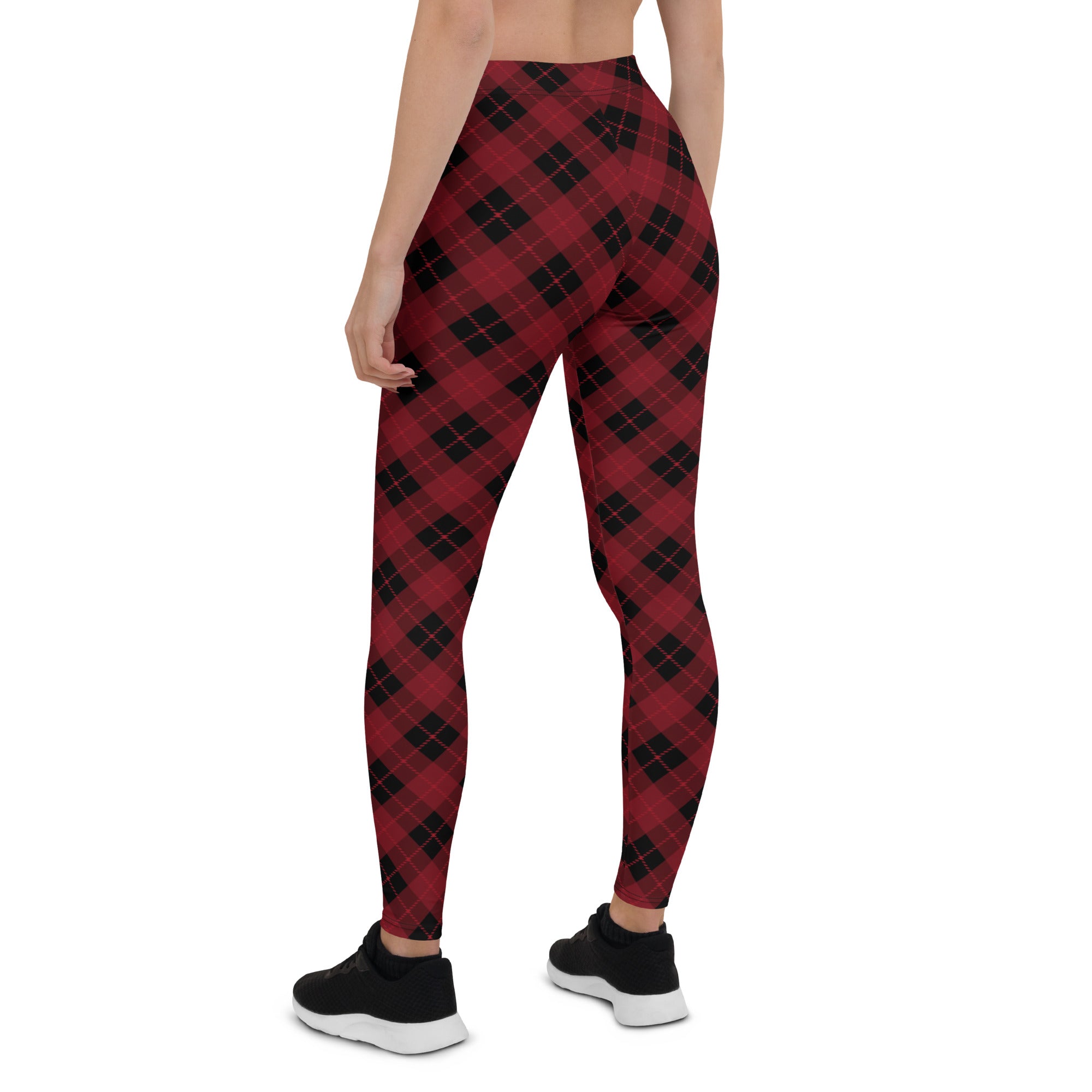 Red Plaid Tights