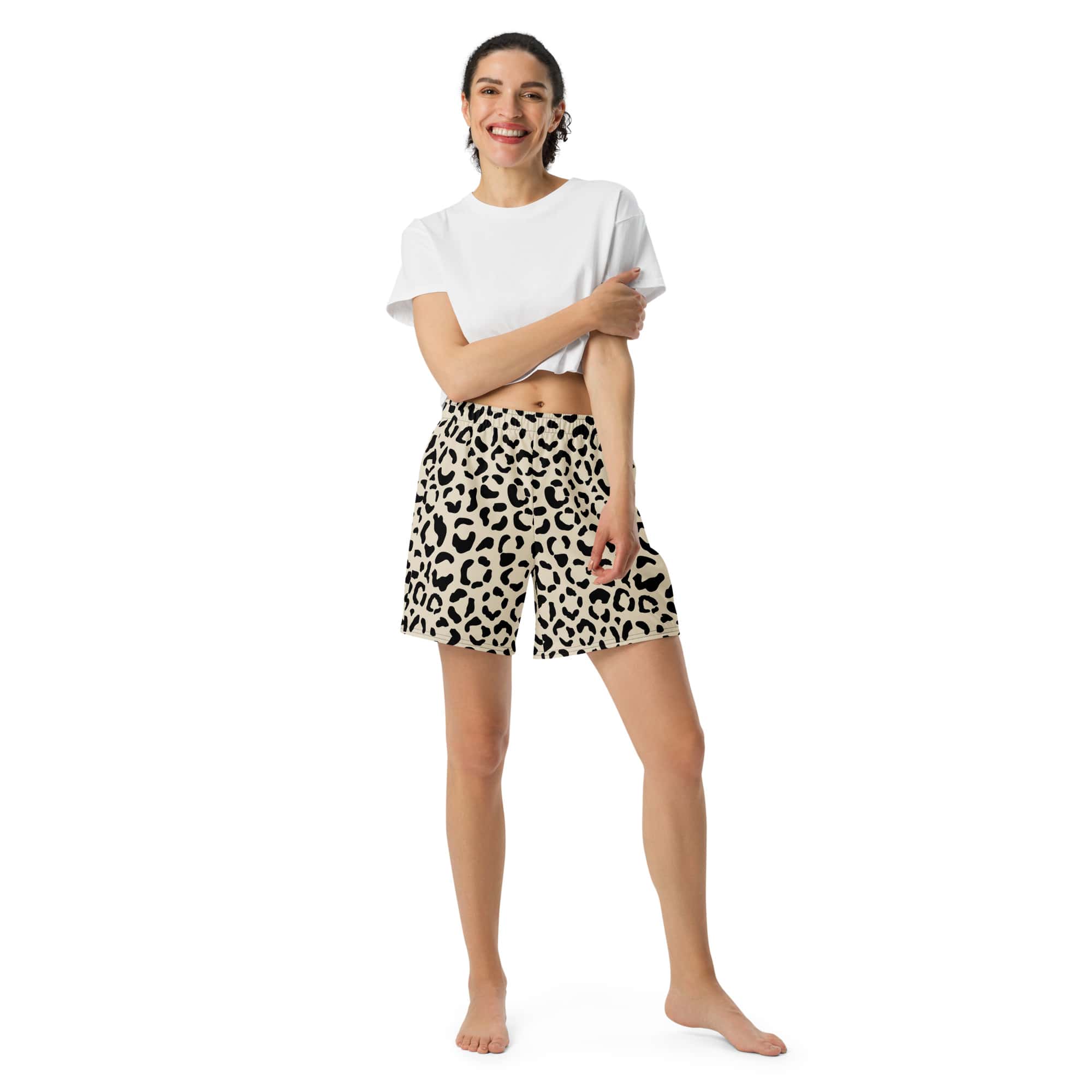 Womens-Athletic-Shorts-Leopard-Shorts-One-Twenty-Activewear-5