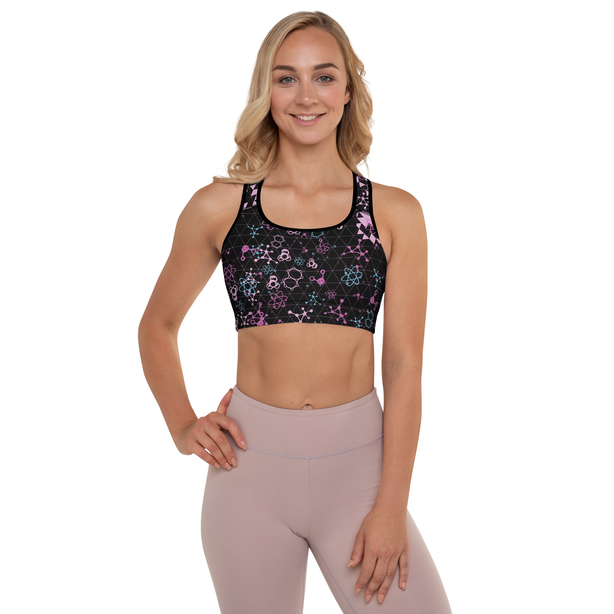 Chemistry Padded Sports Bra - Black