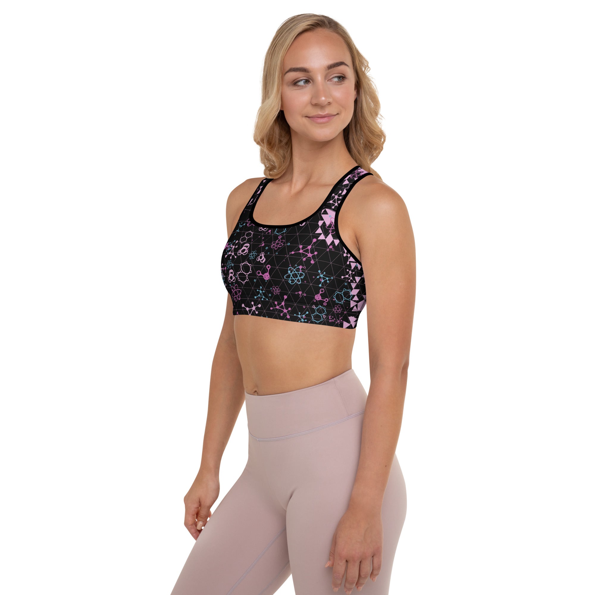 Chemistry Padded Sports Bra - Black