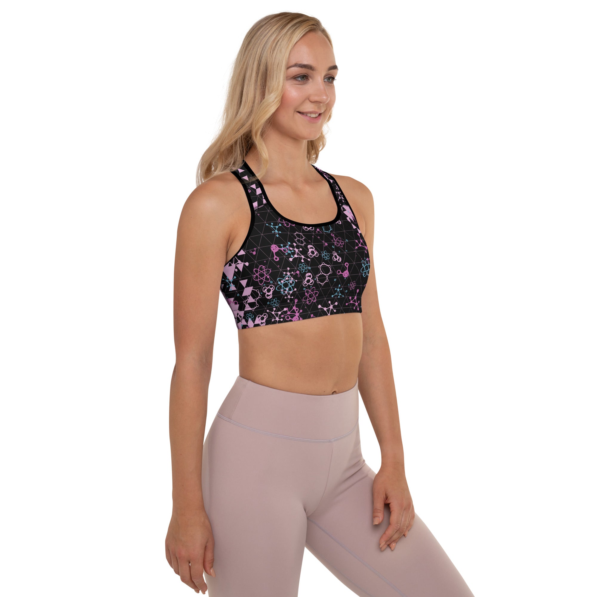 Chemistry Padded Sports Bra - Black