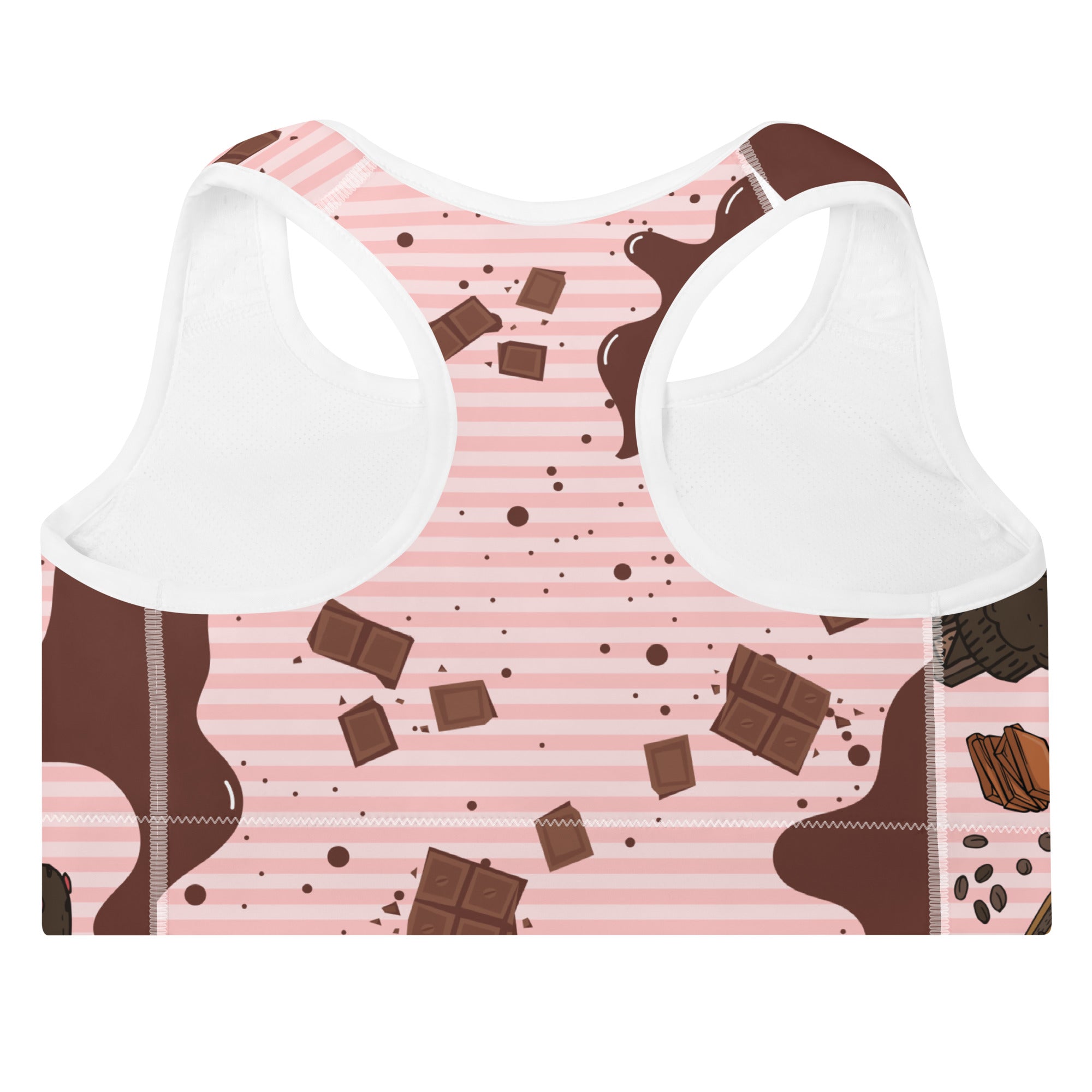 Padded Chocolate Lovers’ Sports Bra | The Perfect Fitness Gift for Her