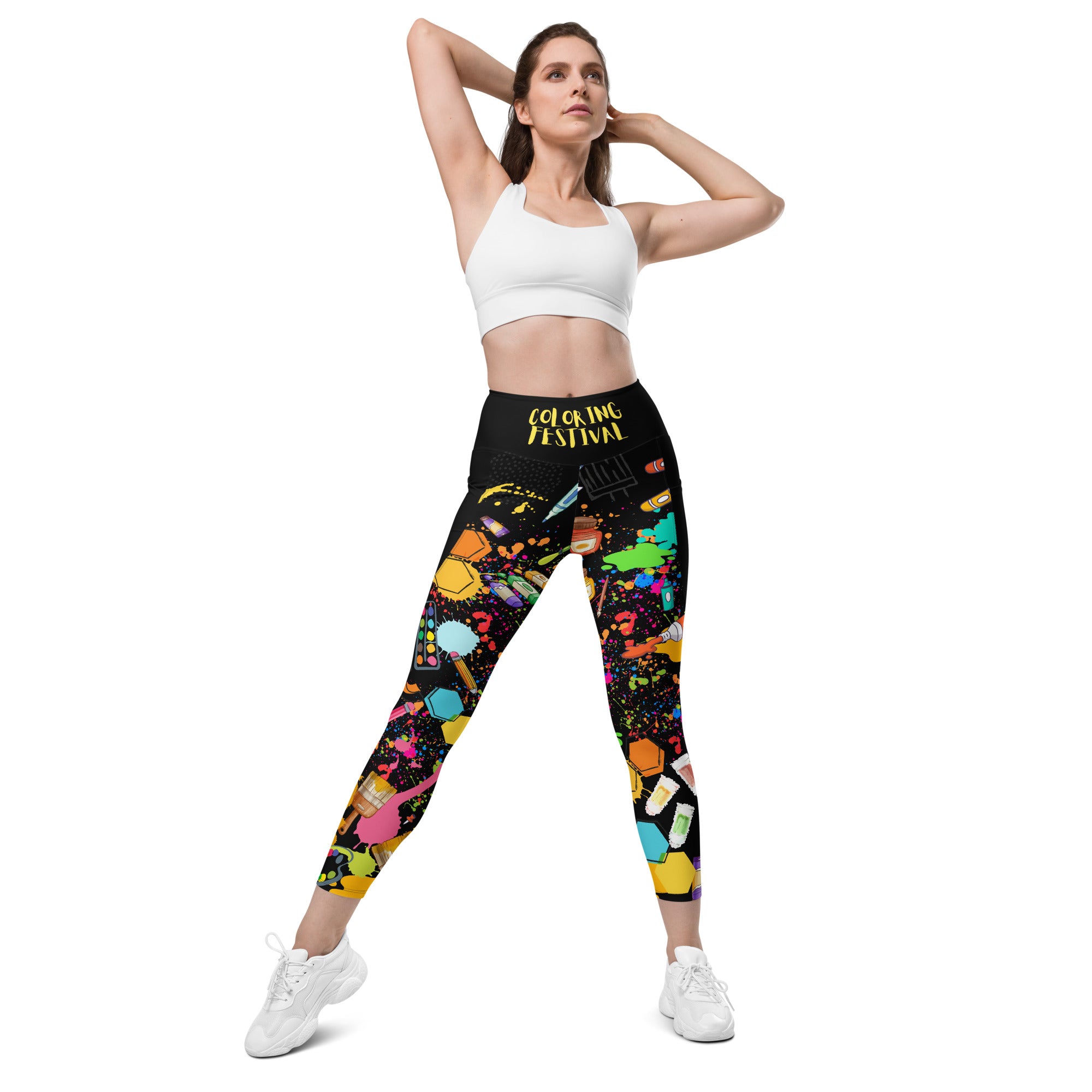 Color Festival Leggings | 2 Pockets