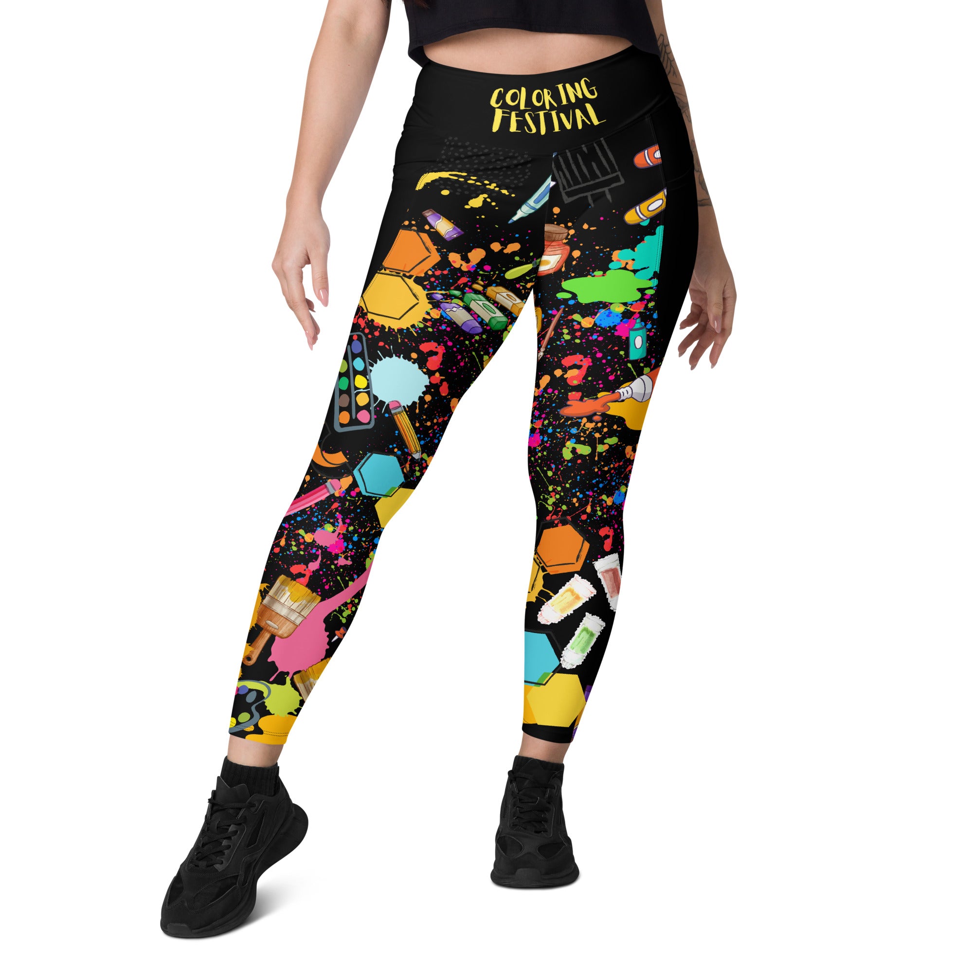 Color Festival Leggings | 2 Pockets