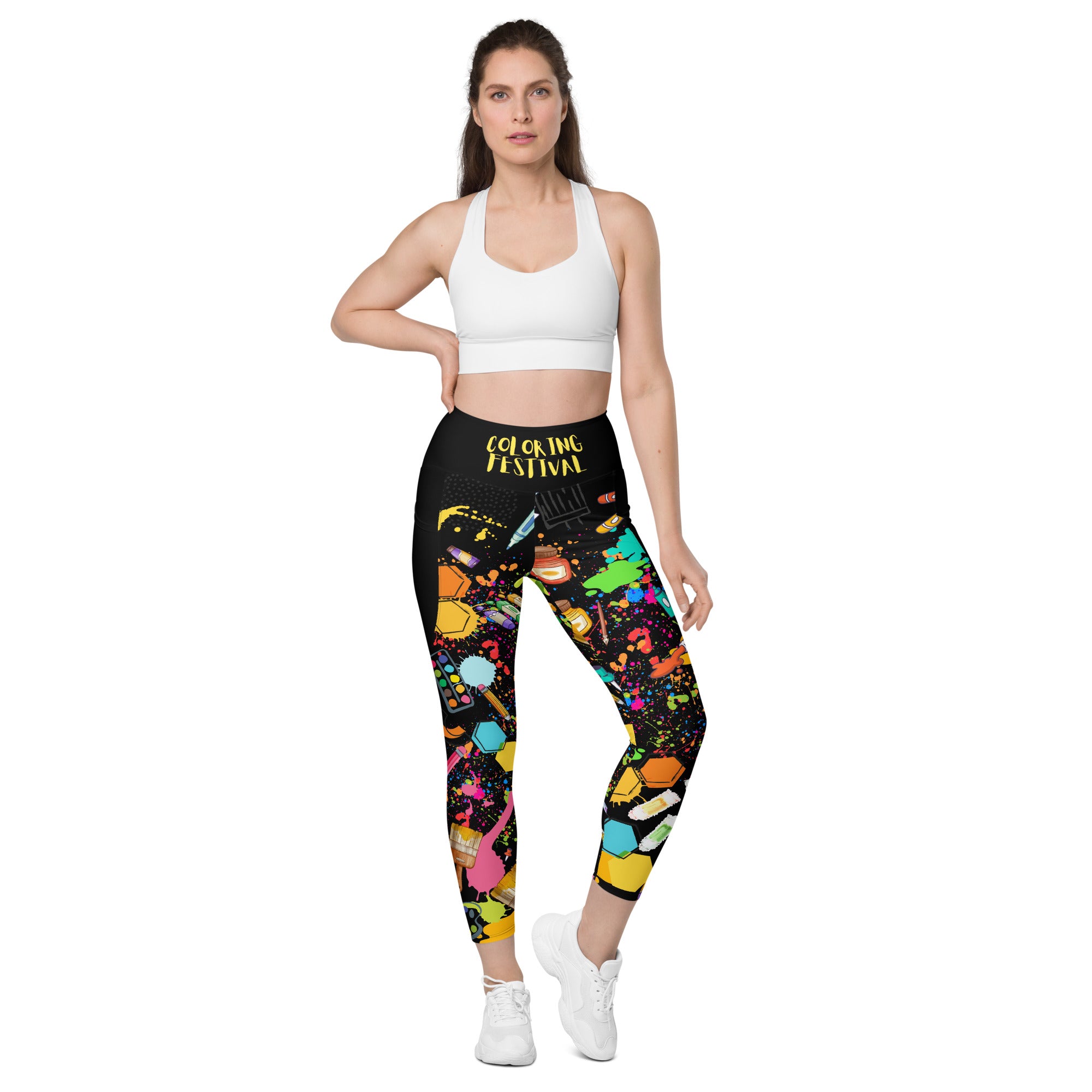 Color Festival Leggings | 2 Pockets