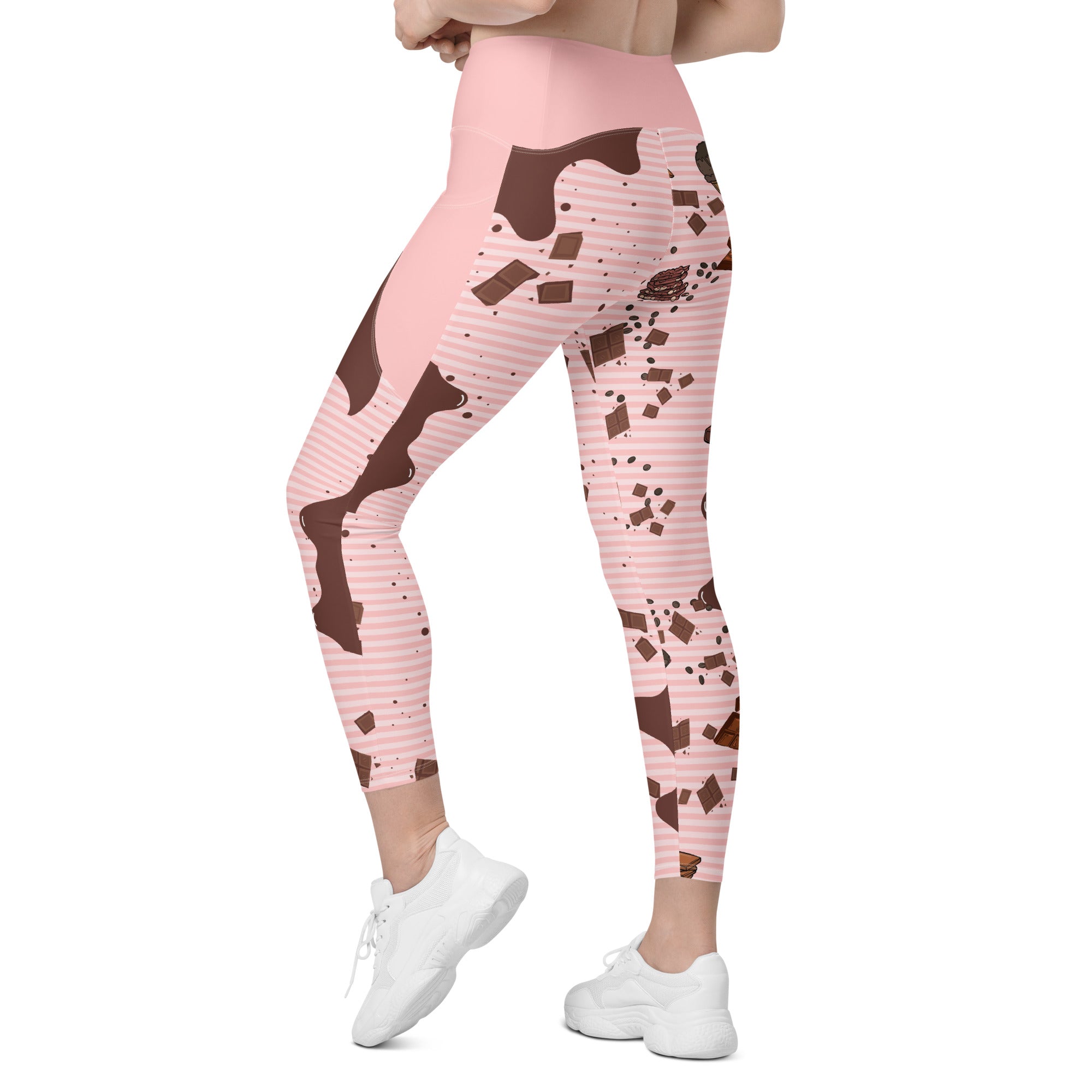 Chocolate Lovers’ Activewear Set (Leggings + Sports BRA)