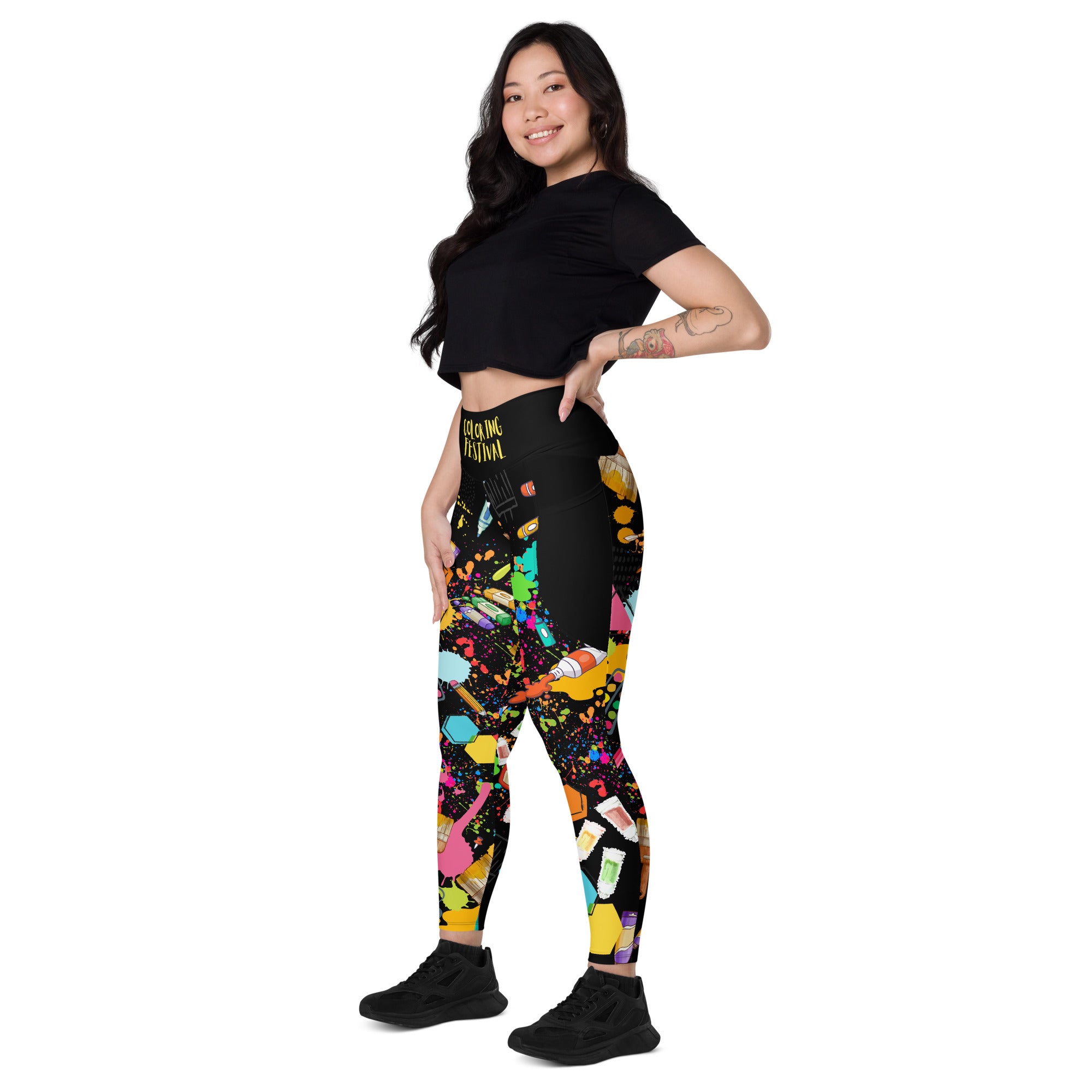 Color Festival Leggings | 2 Pockets