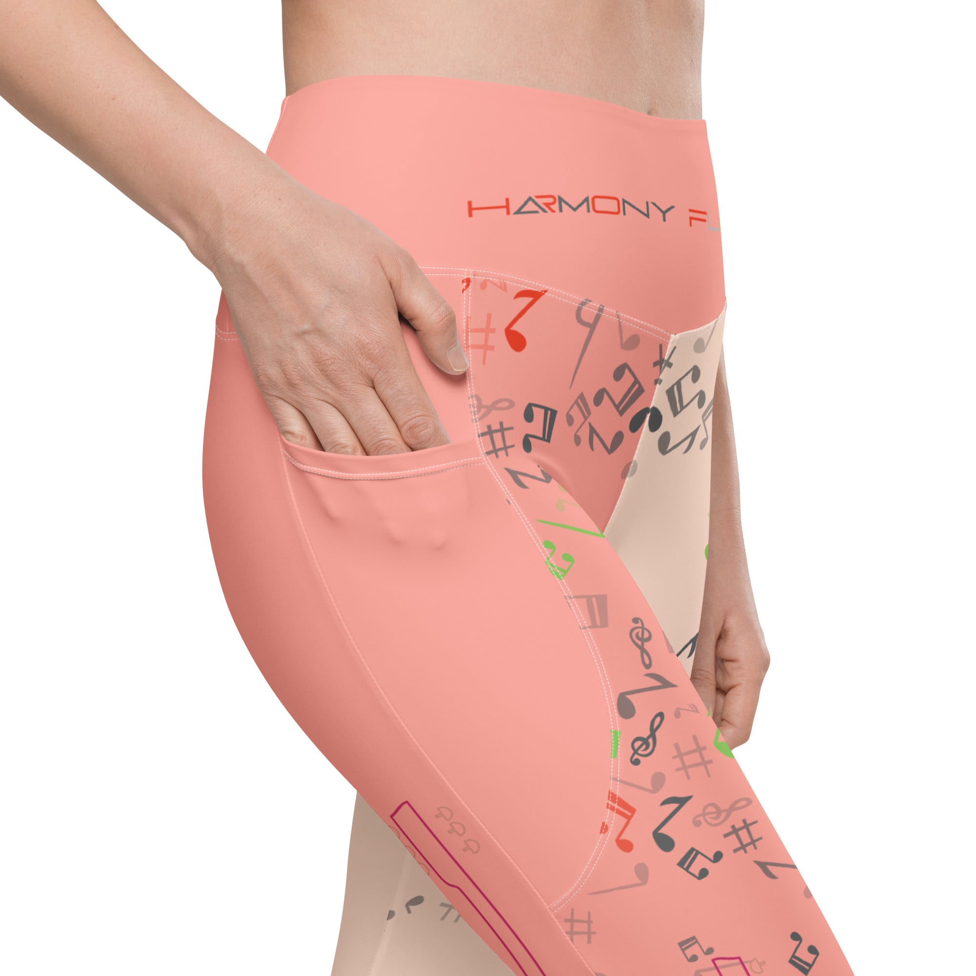 Music Lovers Yoga Leggings | 2 Pockets