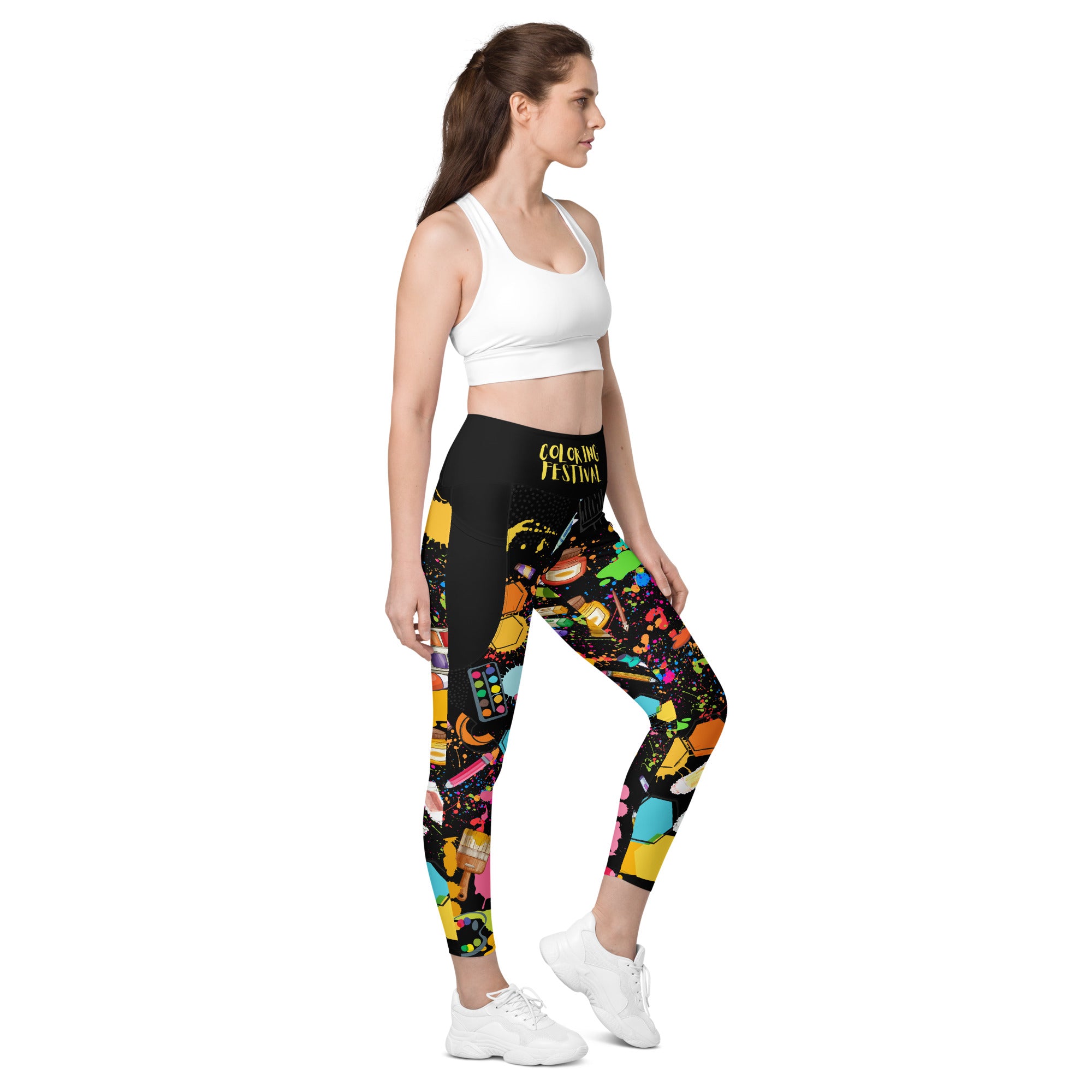 Color Festival Leggings | 2 Pockets