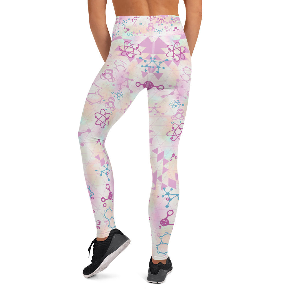 Water Color Chemistry Yoga Leggings