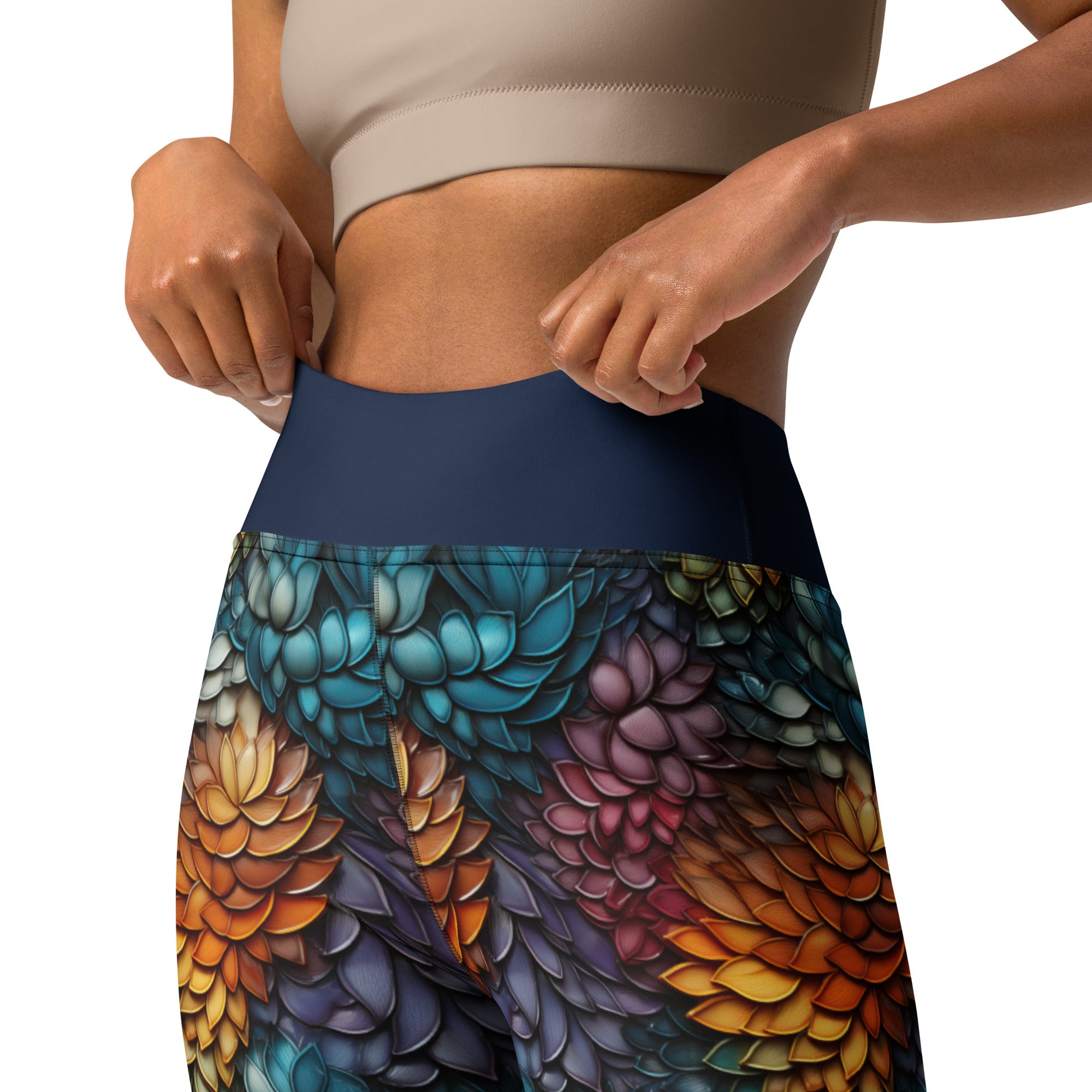 Dragon Seamless Design Yoga Leggings