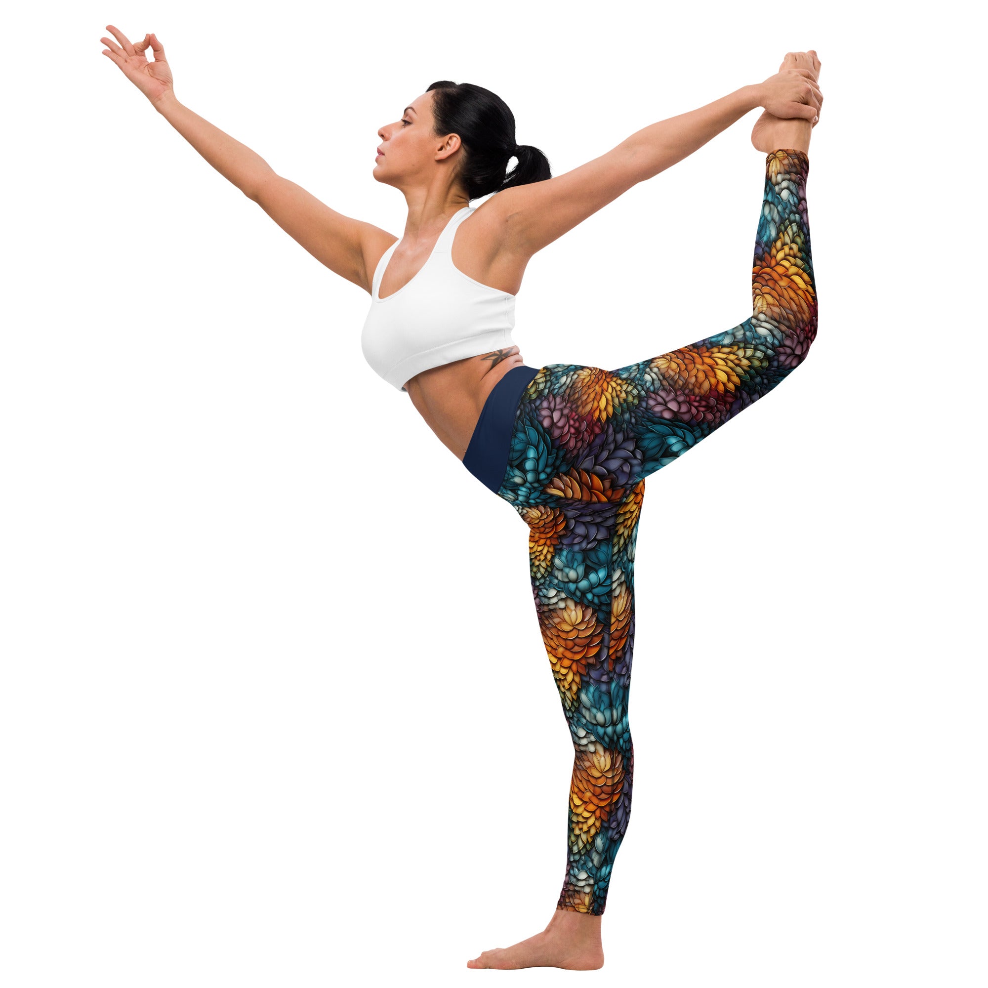 Dragon Seamless Design Yoga Leggings