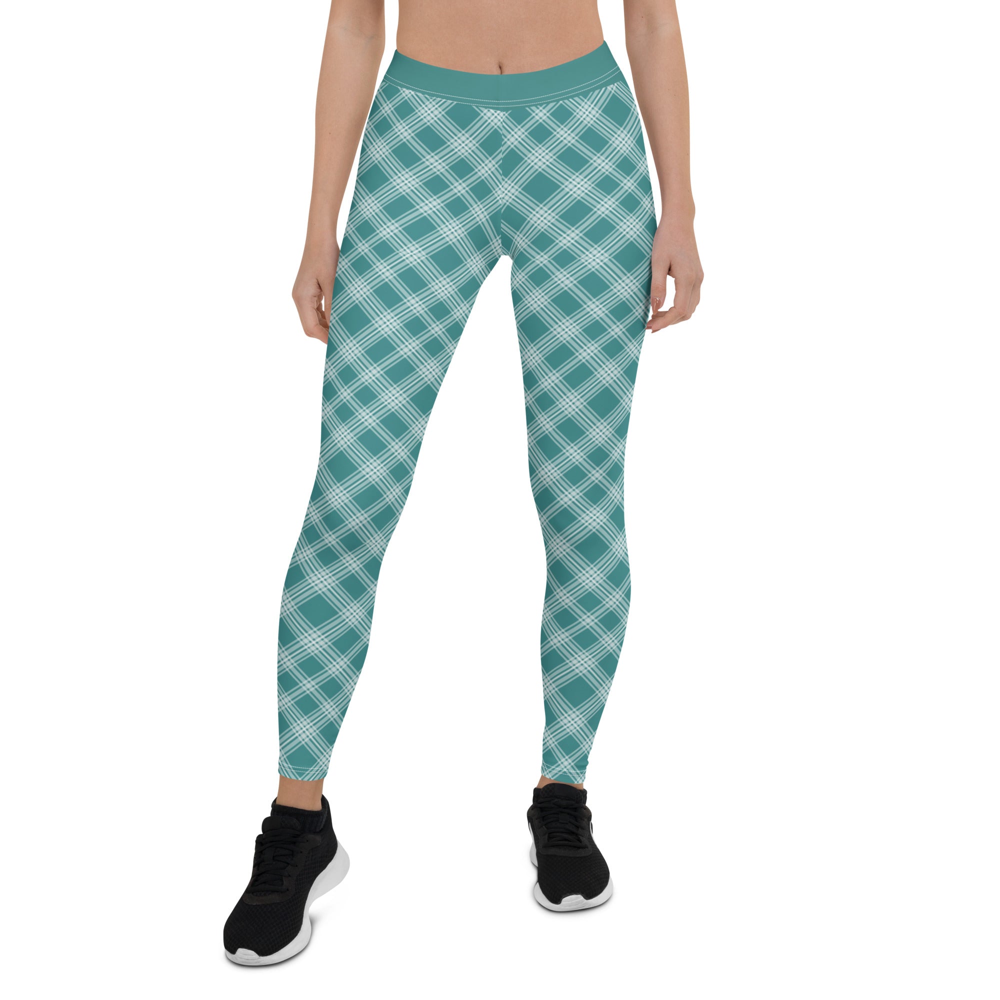 celadon-green-plaid-christmas-leggings