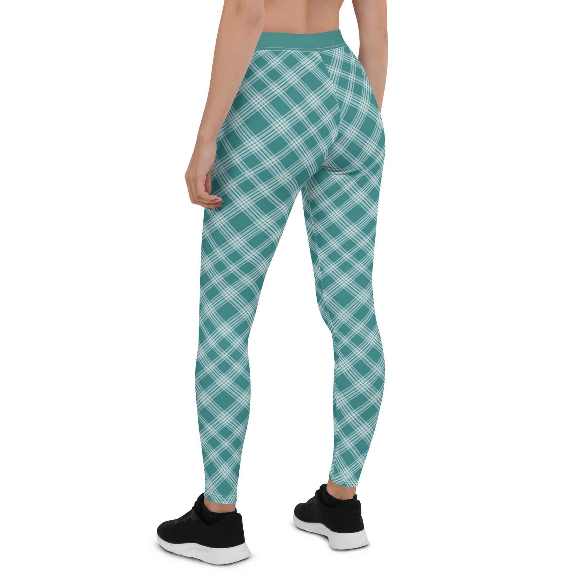 celadon-green-plaid-christmas-leggings