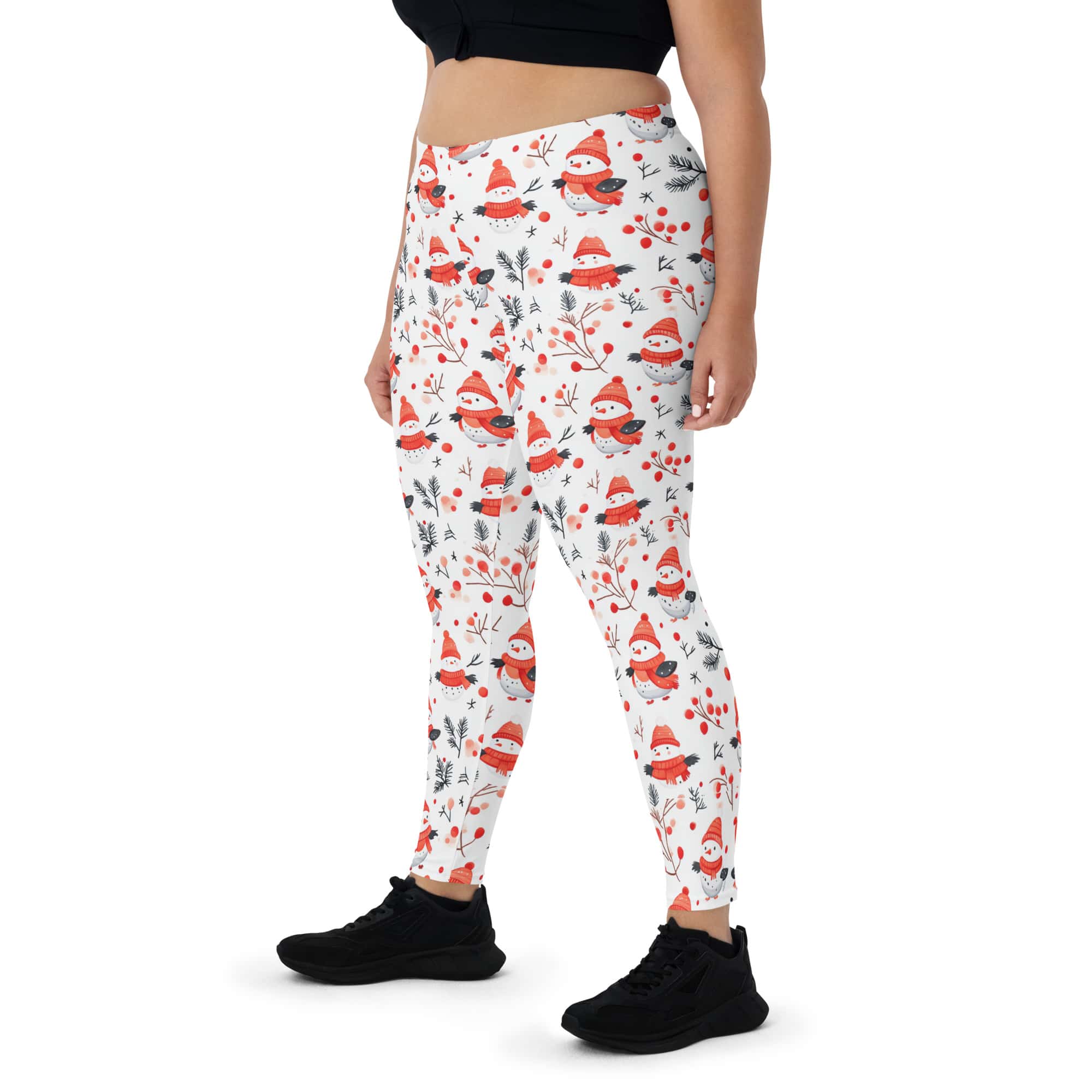 snowman-christmas-leggings