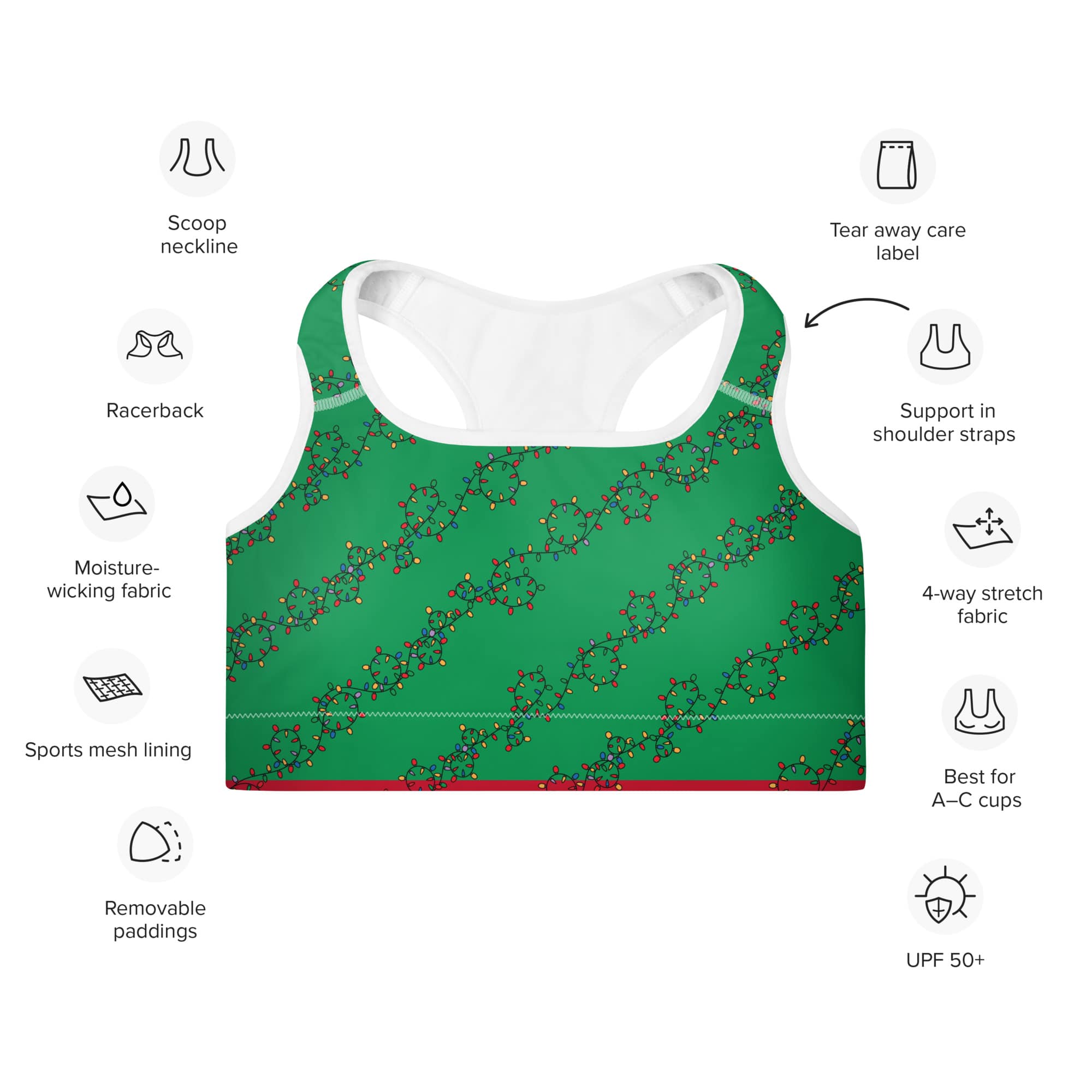 women-christmas-outfit-green-sports-bra